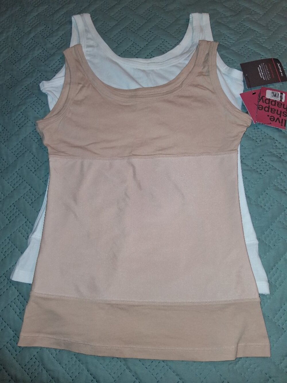 NWT! Yummie Tummie Shapewear Tanks -size L